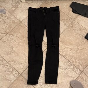 Sneak Peek Black High Rise Women Jeans